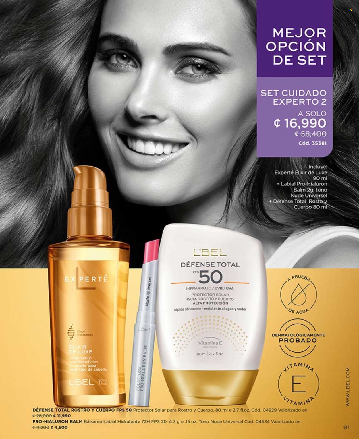Oferta L'Bel. Página 1