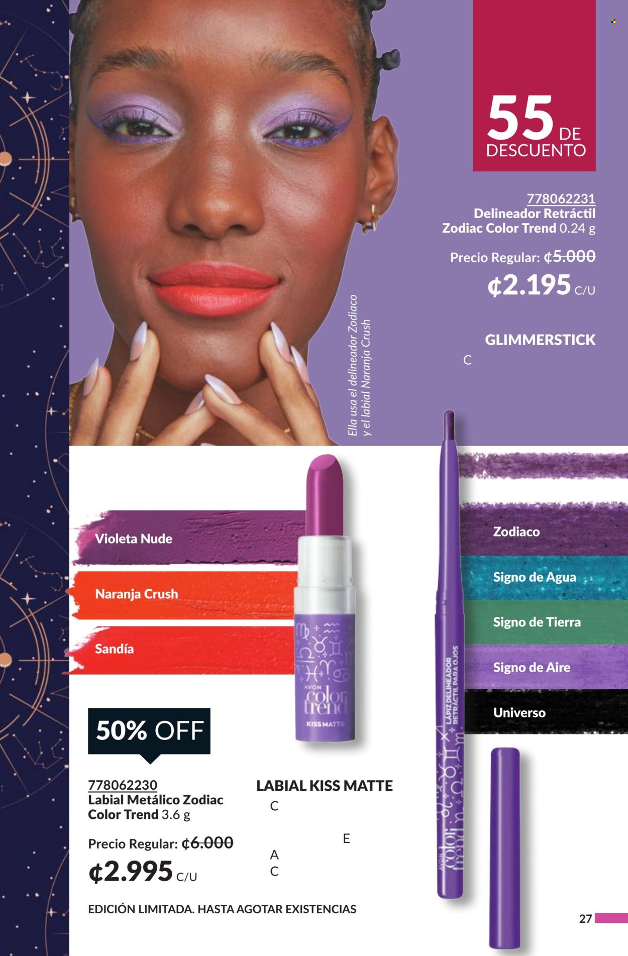 Oferta Avon. Página 1