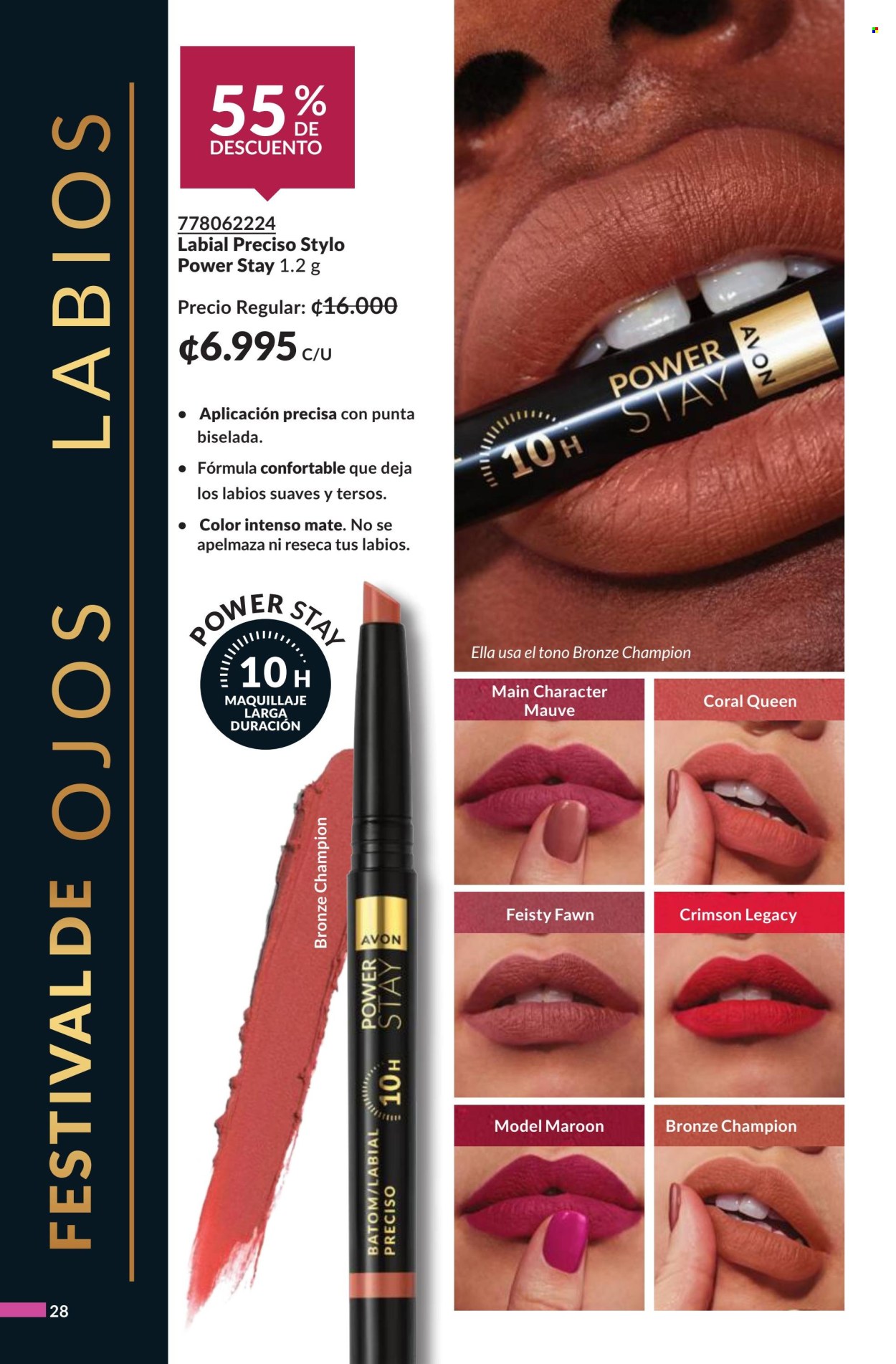Oferta Avon. Página 1