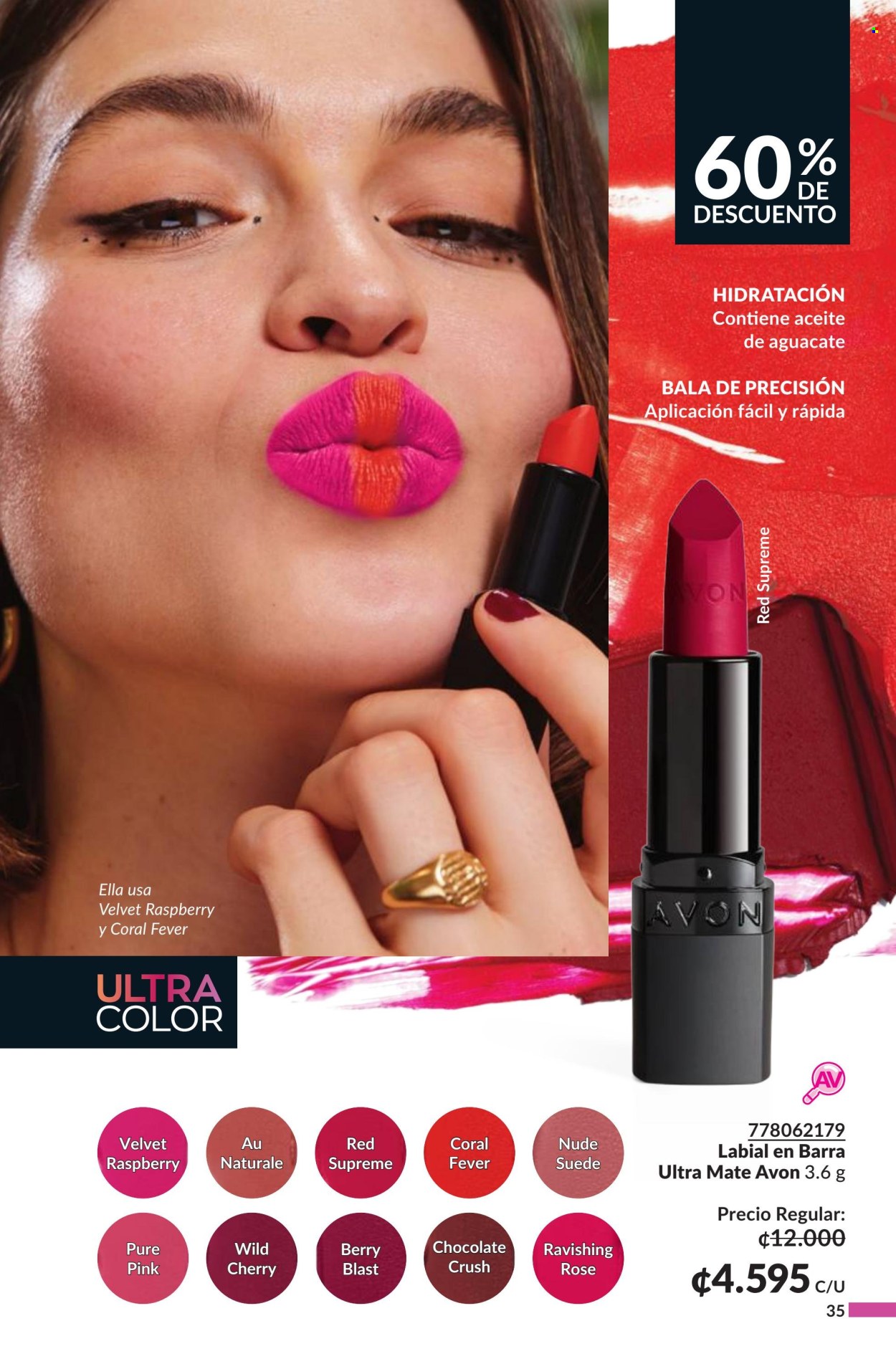 Oferta Avon. Página 1