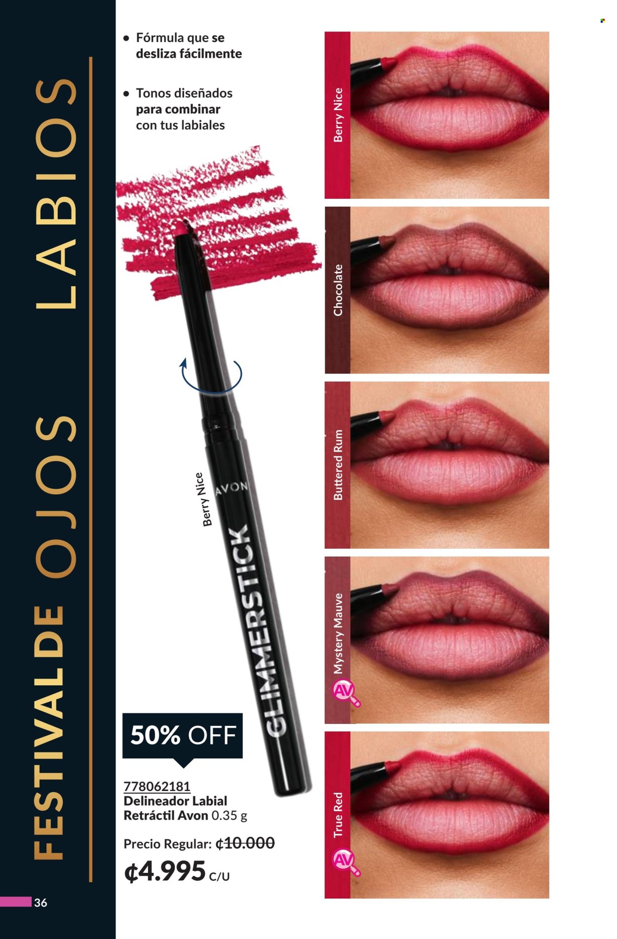 Oferta Avon. Página 1