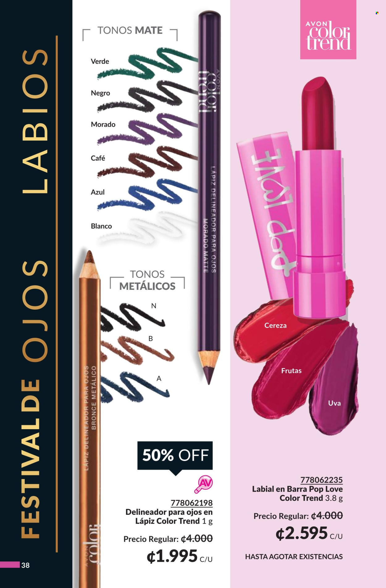 Oferta Avon. Página 1