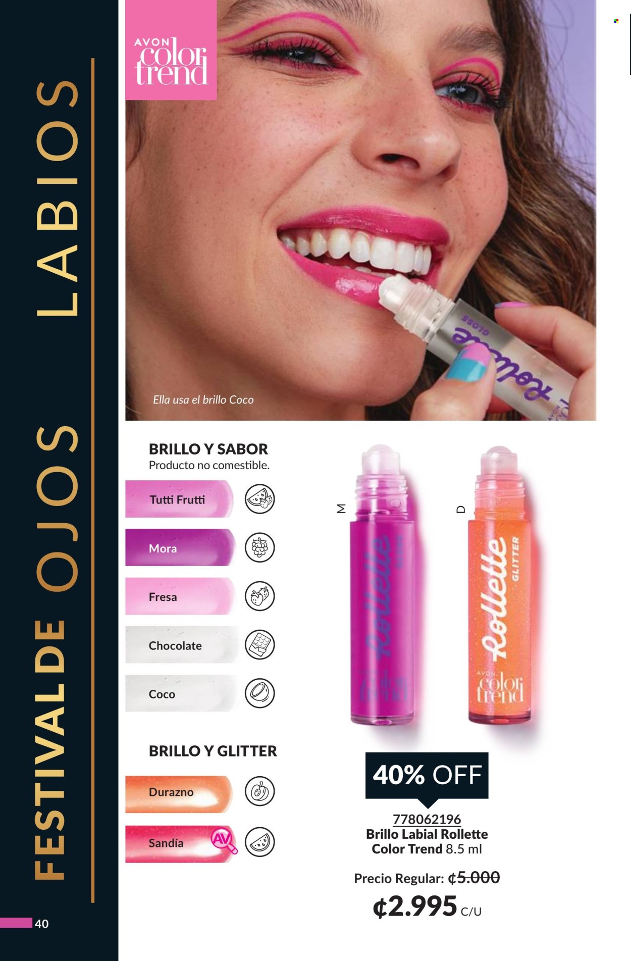 Oferta Avon. Página 1