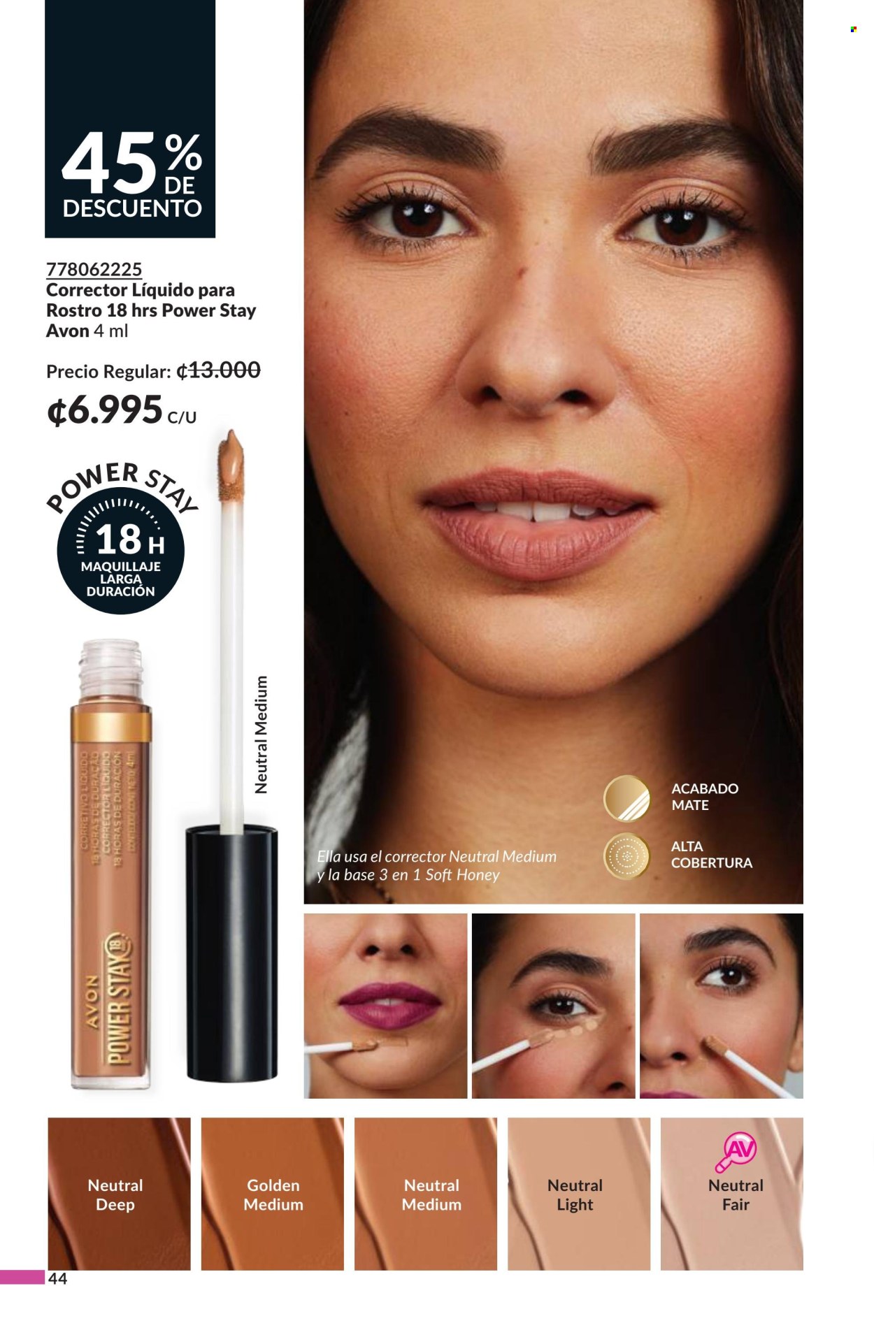 Oferta Avon. Página 1