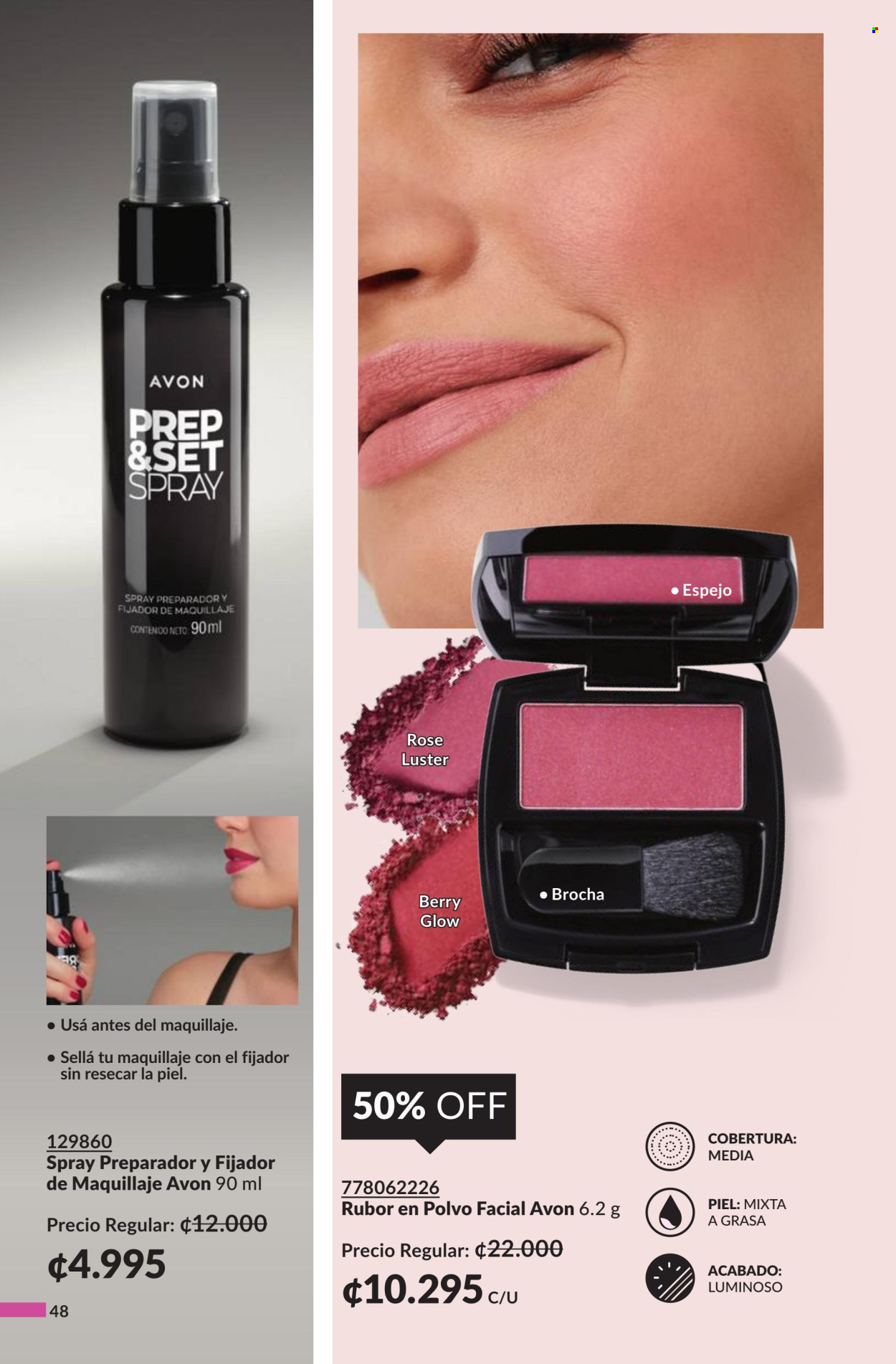 Oferta Avon. Página 1