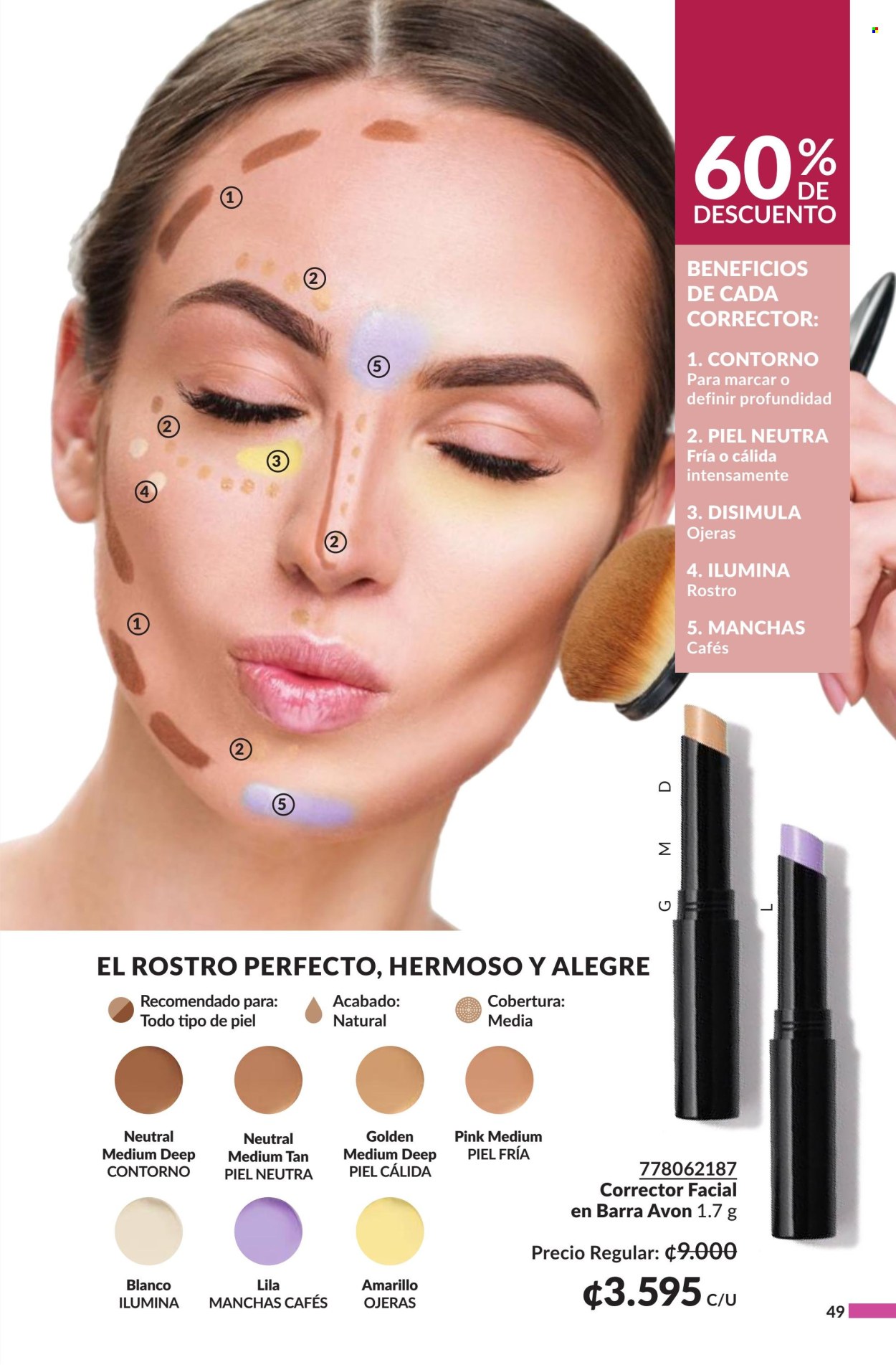 Oferta Avon. Página 1