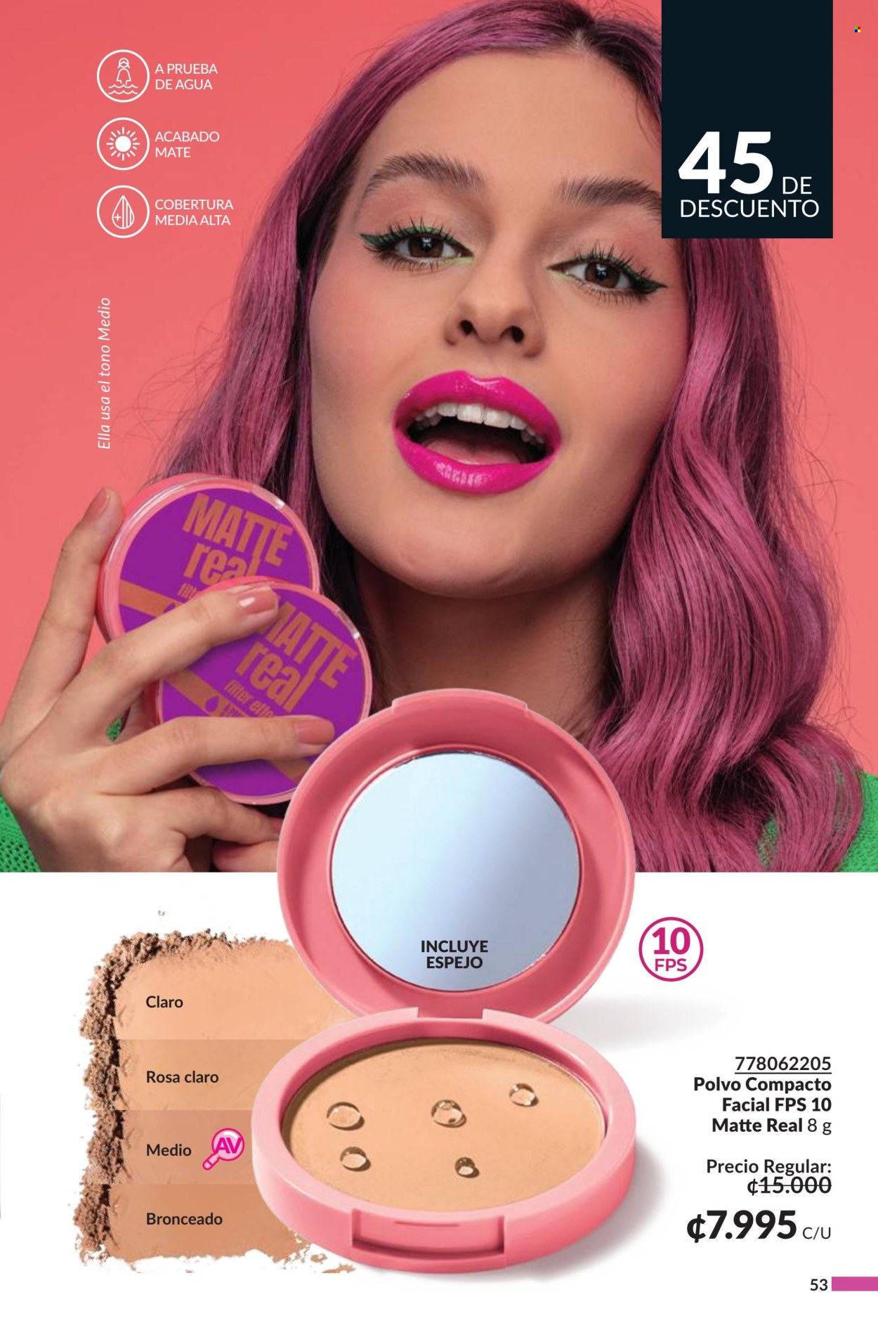 Oferta Avon. Página 1