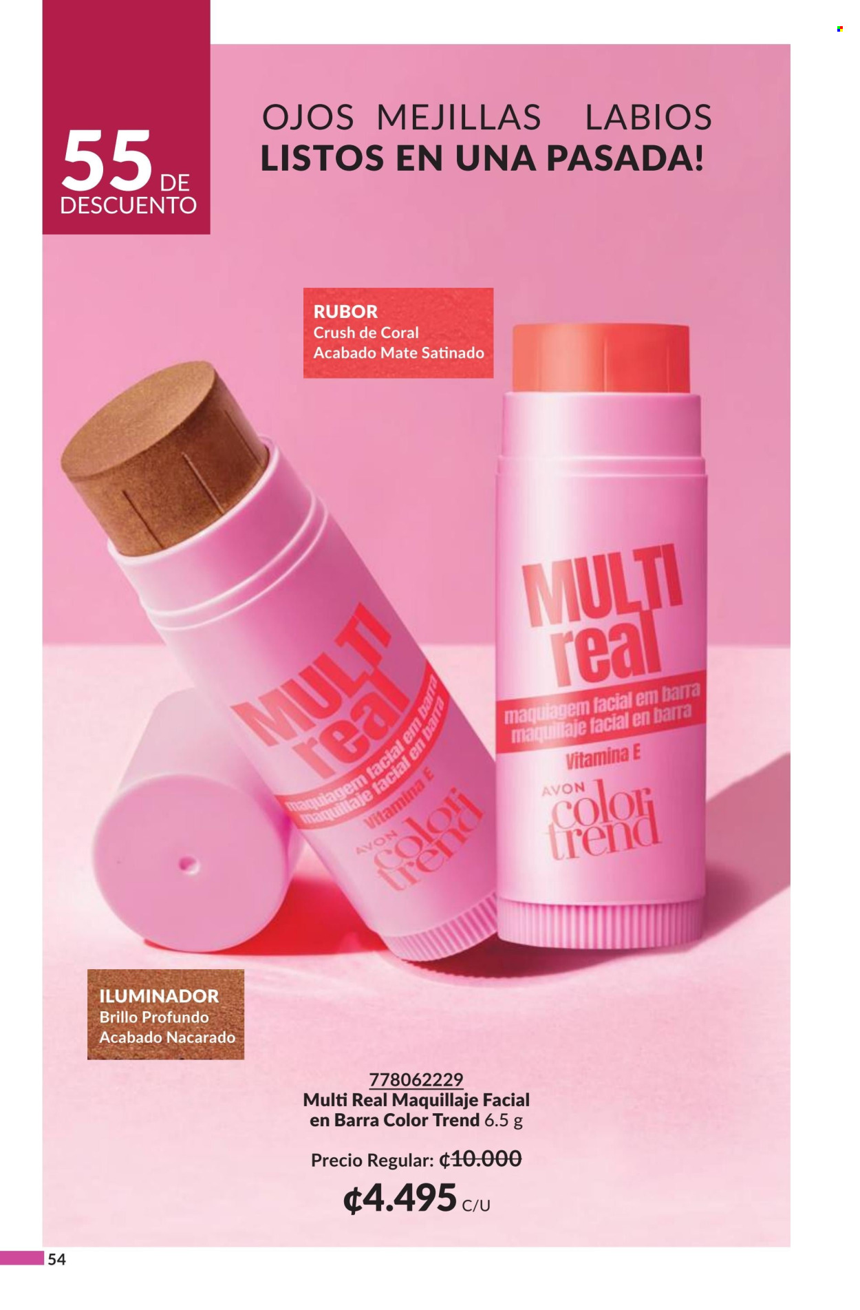 Oferta Avon. Página 1