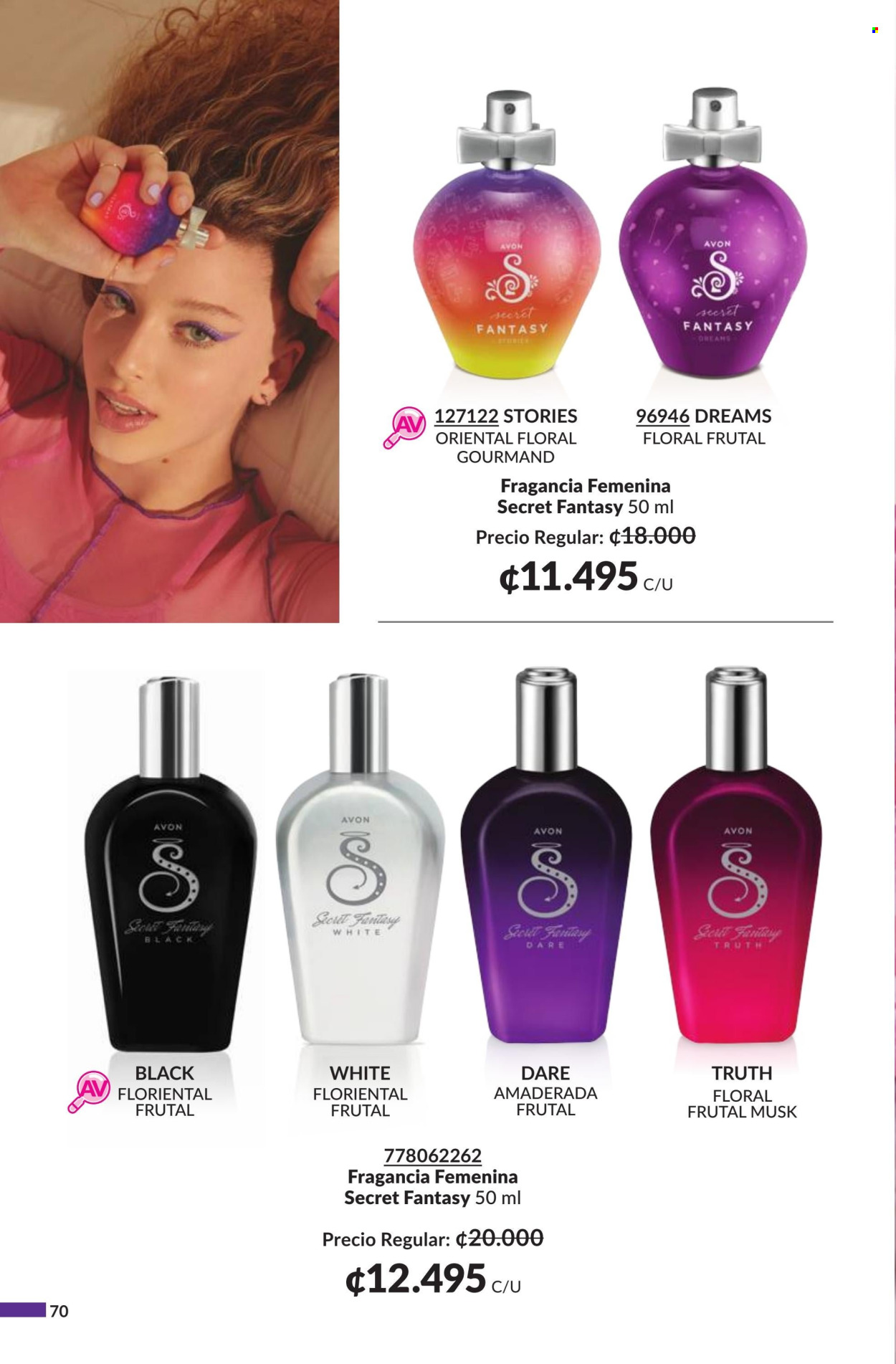 Oferta Avon. Página 1