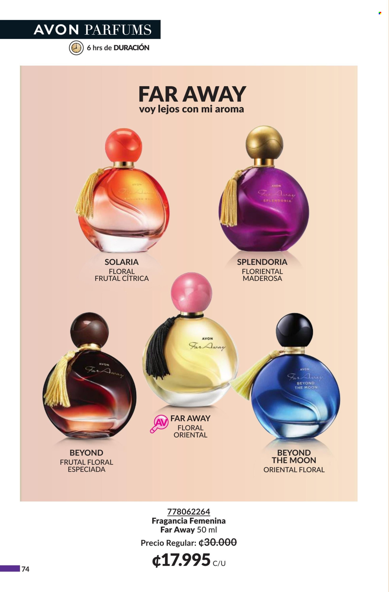 Oferta Avon. Página 1