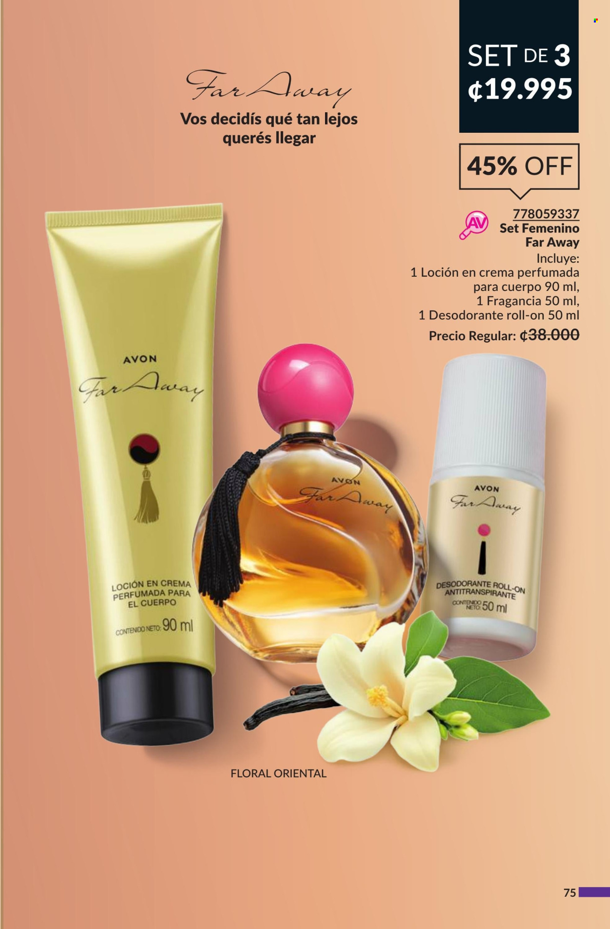 Oferta Avon. Página 1