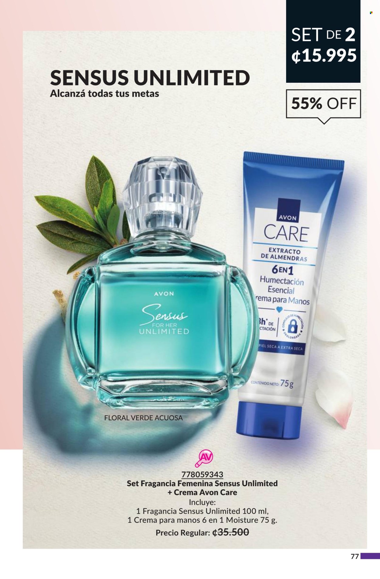 Oferta Avon. Página 1