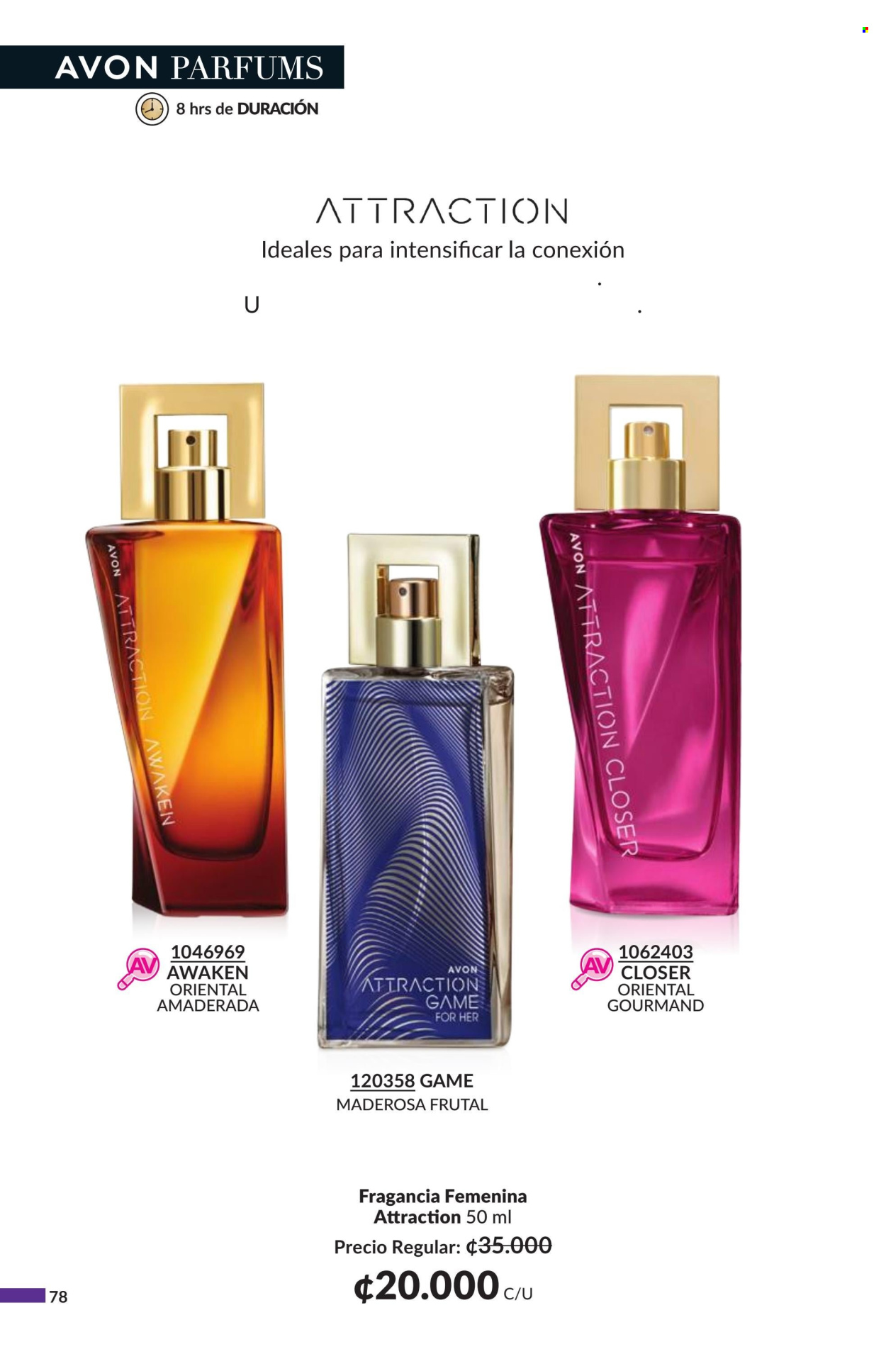 Oferta Avon. Página 1