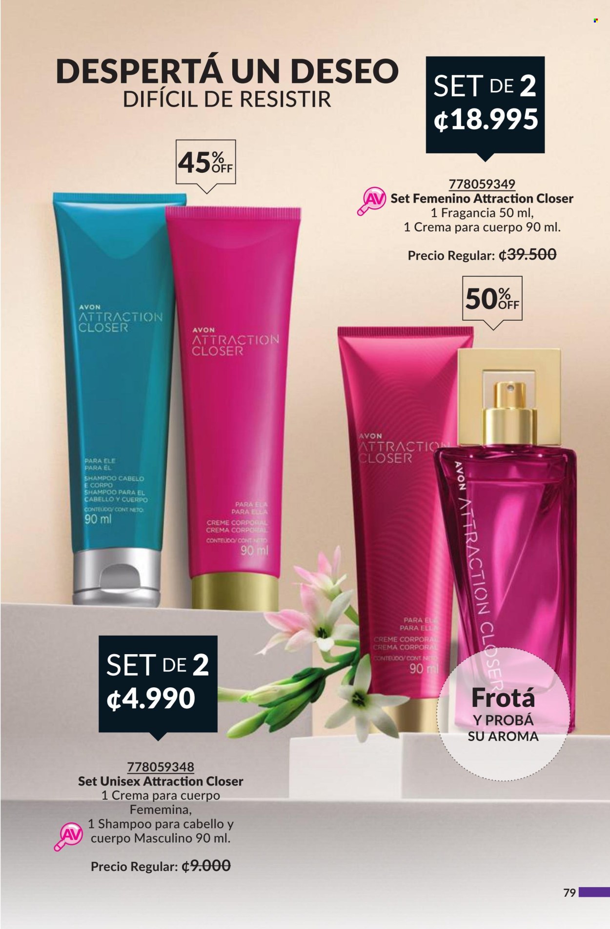 Oferta Avon. Página 1