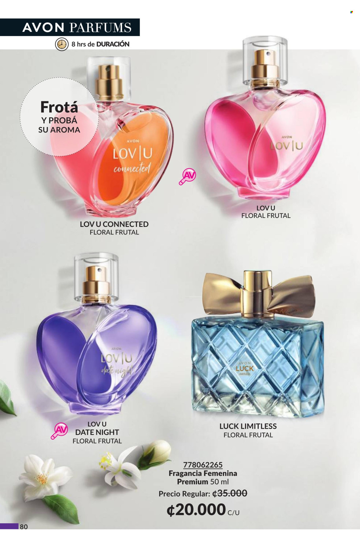 Oferta Avon. Página 1
