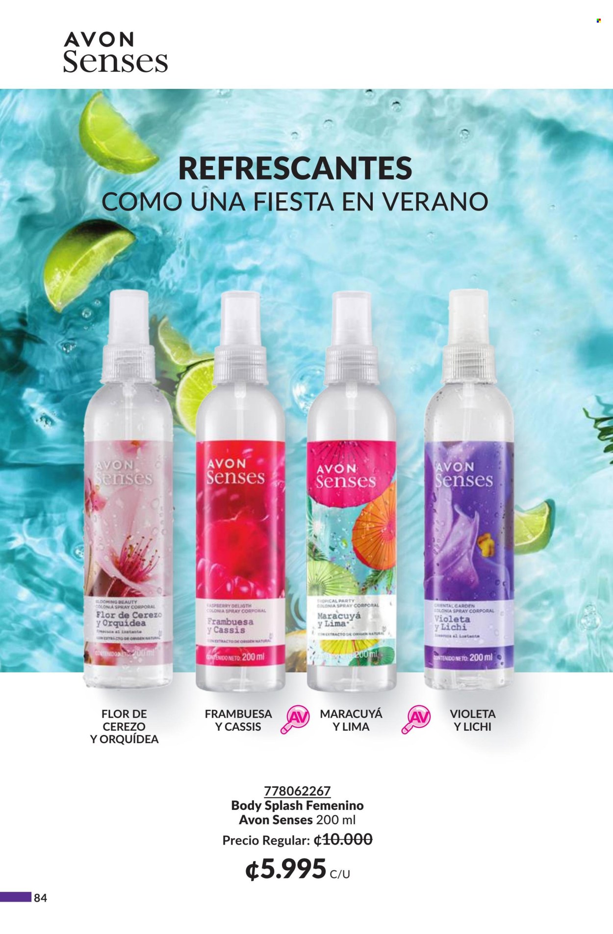 Oferta Avon. Página 1