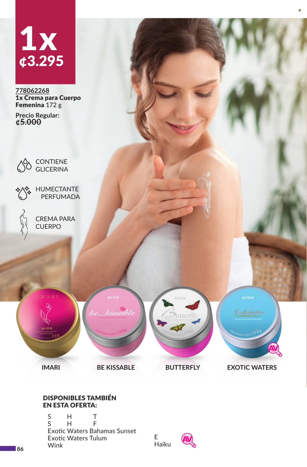 Oferta Avon. Página 1