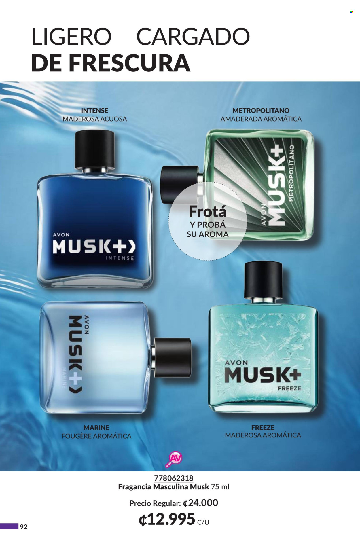 Oferta Avon. Página 1