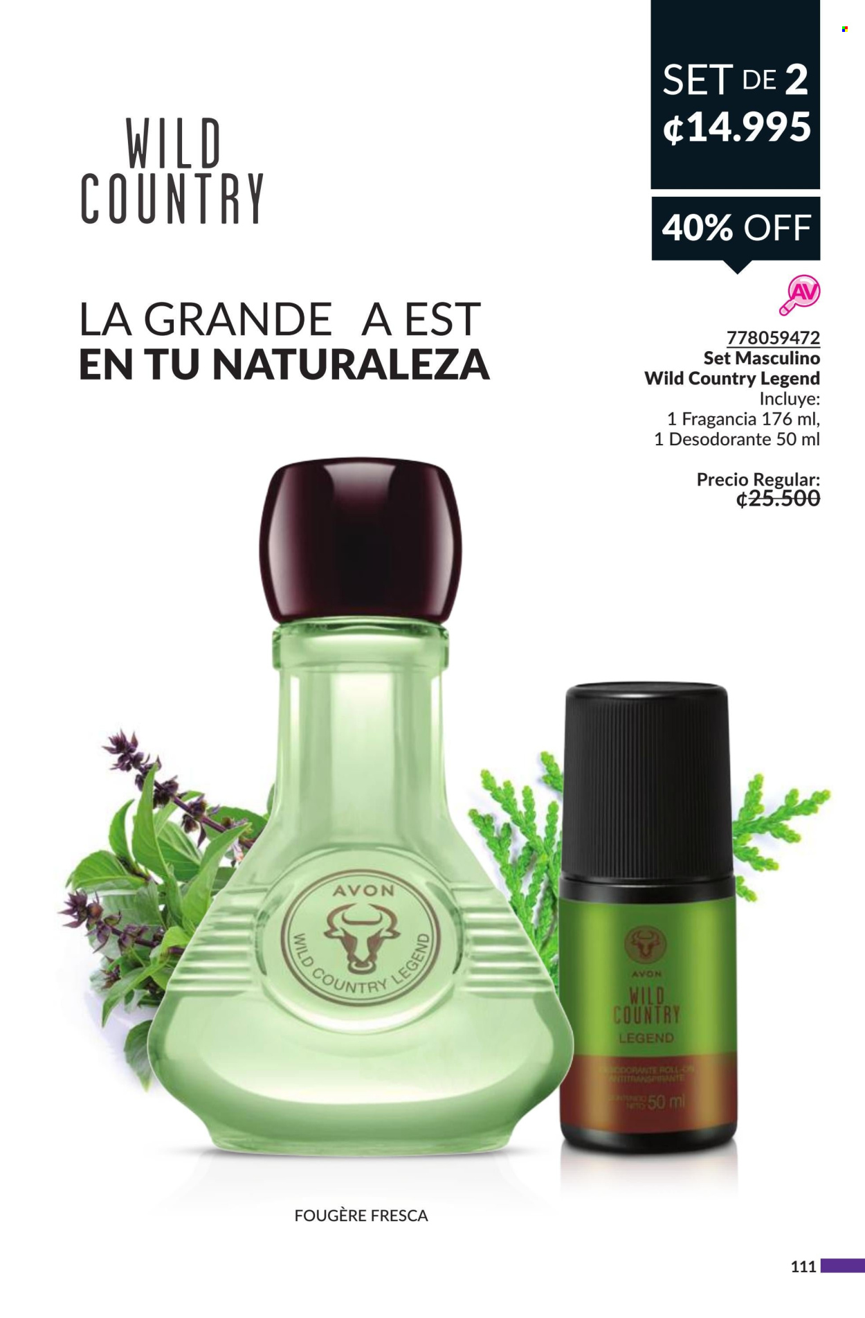 Oferta Avon. Página 1