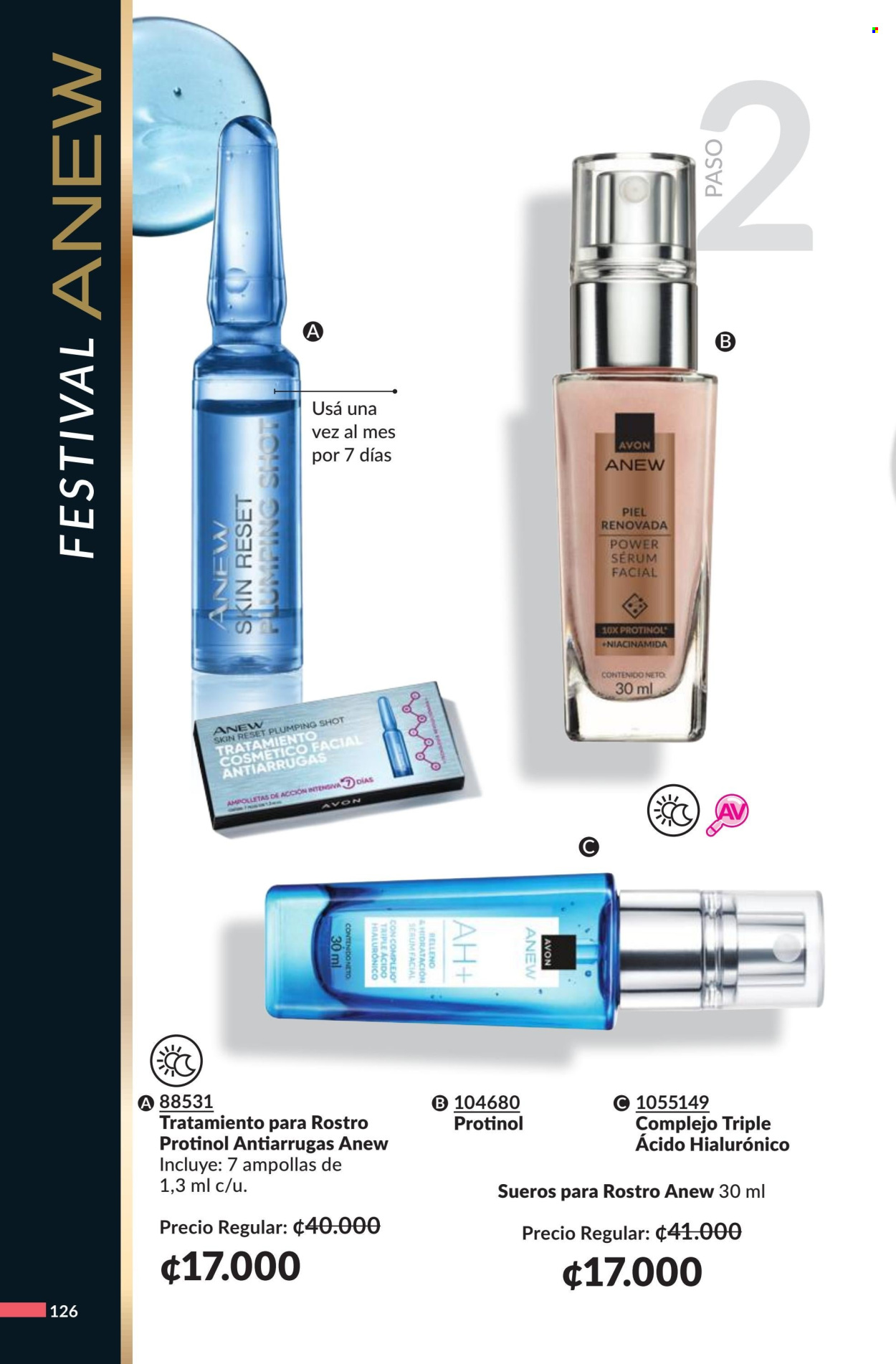 Oferta Avon. Página 1