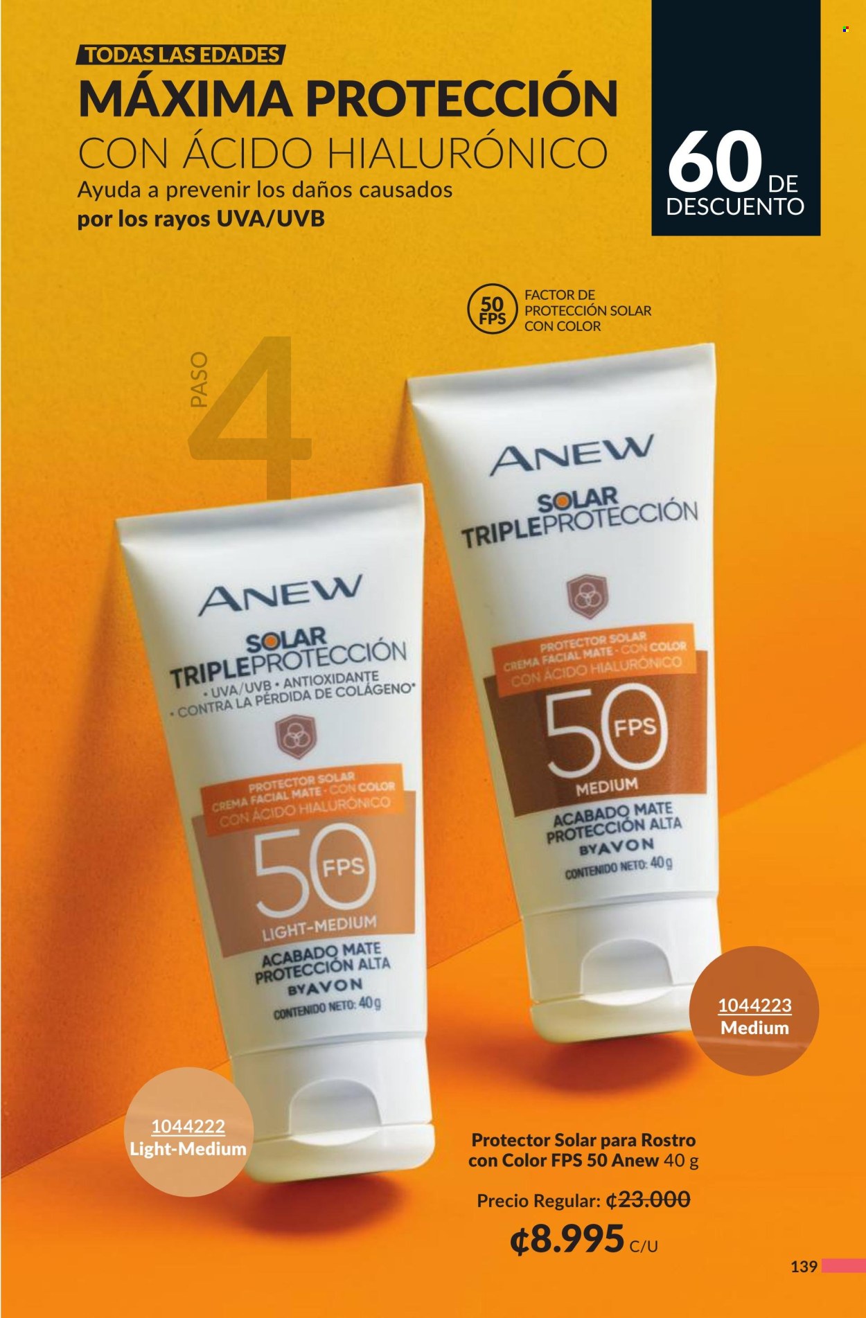 Oferta Avon. Página 1