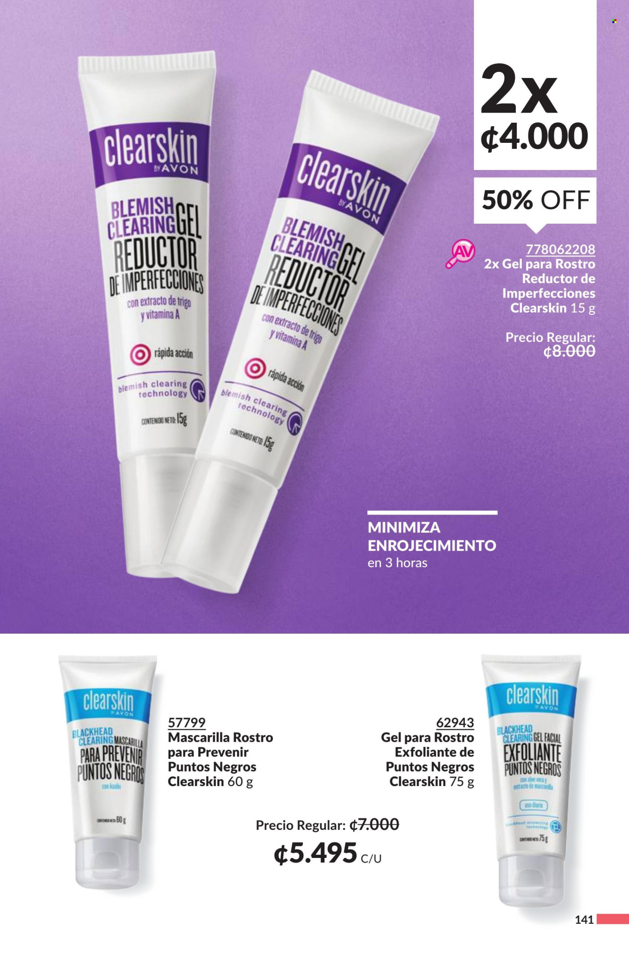 Oferta Avon. Página 1