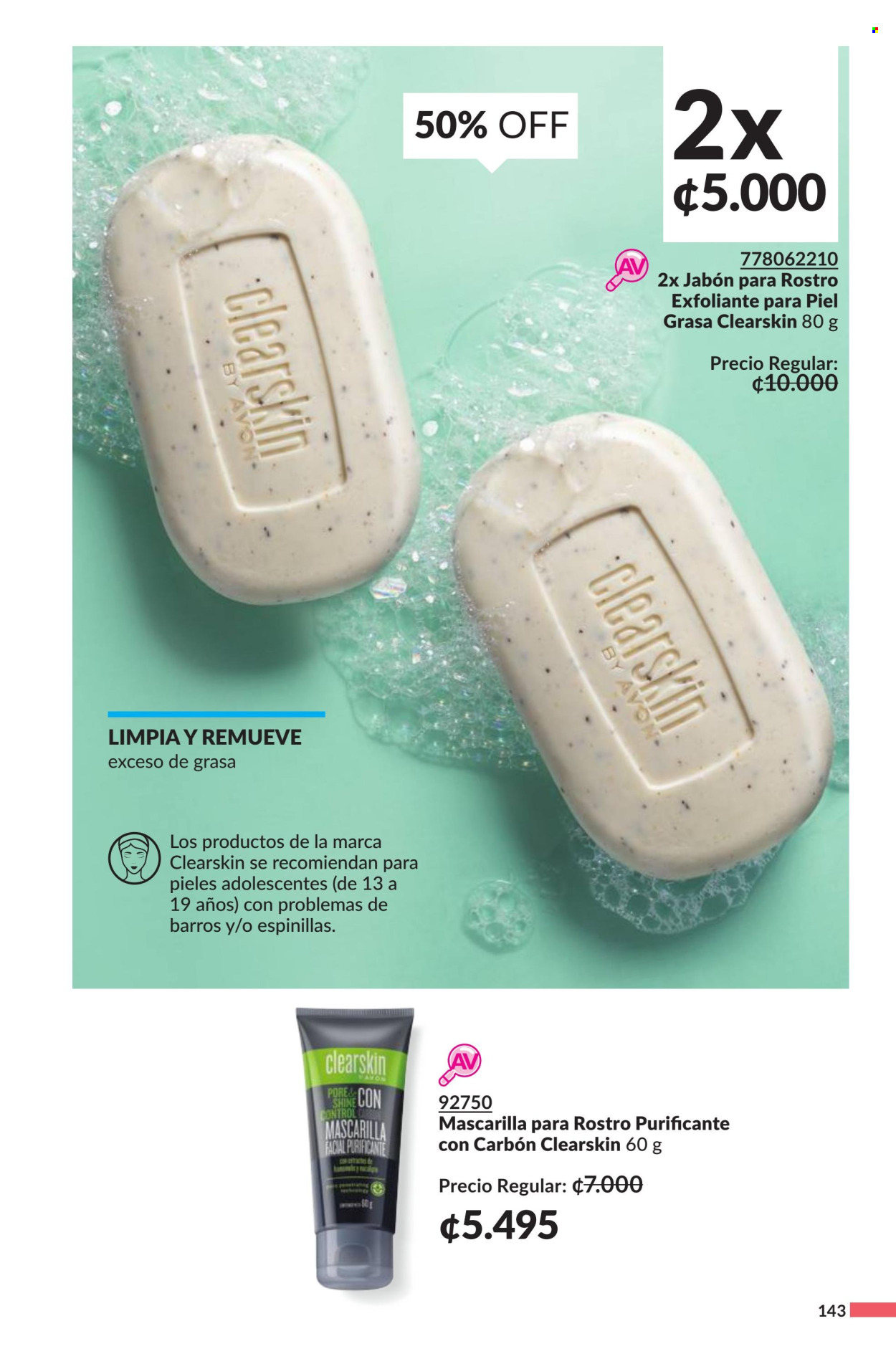 Oferta Avon. Página 1