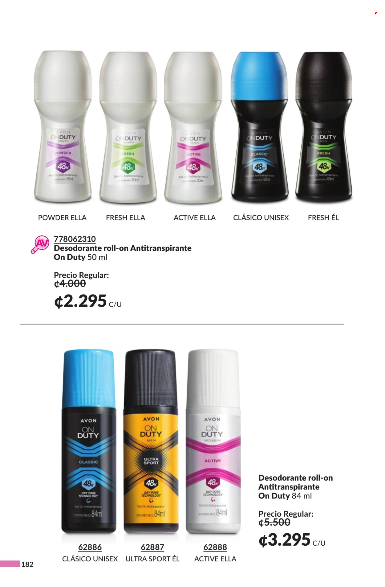 Oferta Avon. Página 1