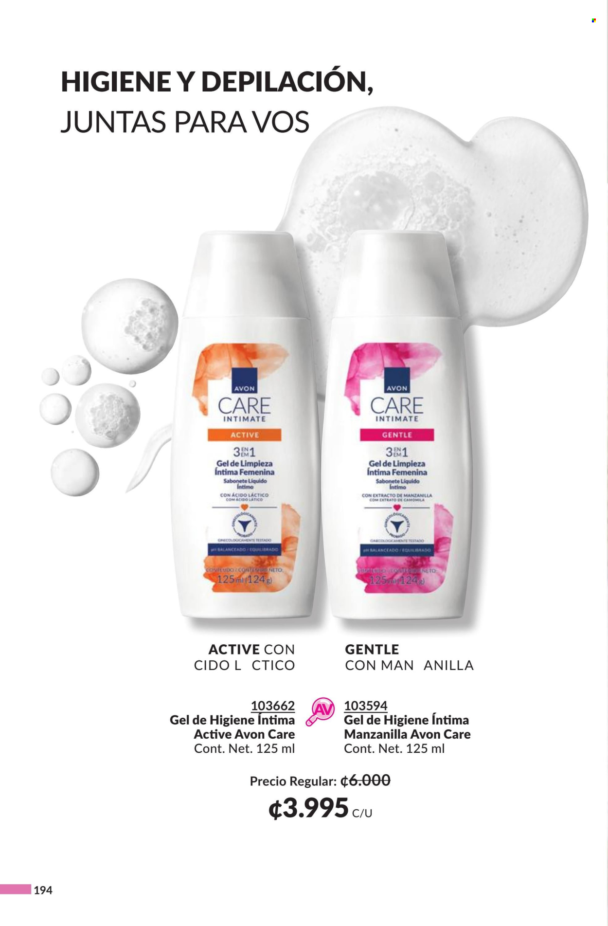 Oferta Avon. Página 1