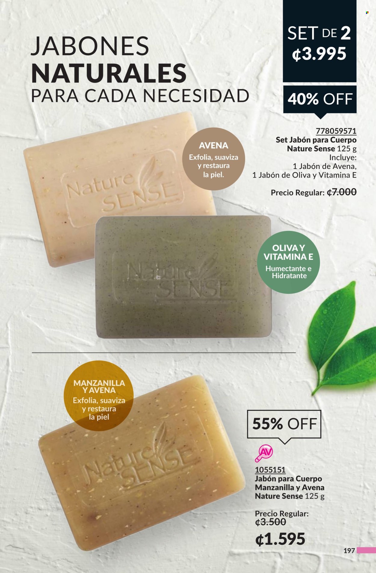 Oferta Avon. Página 1
