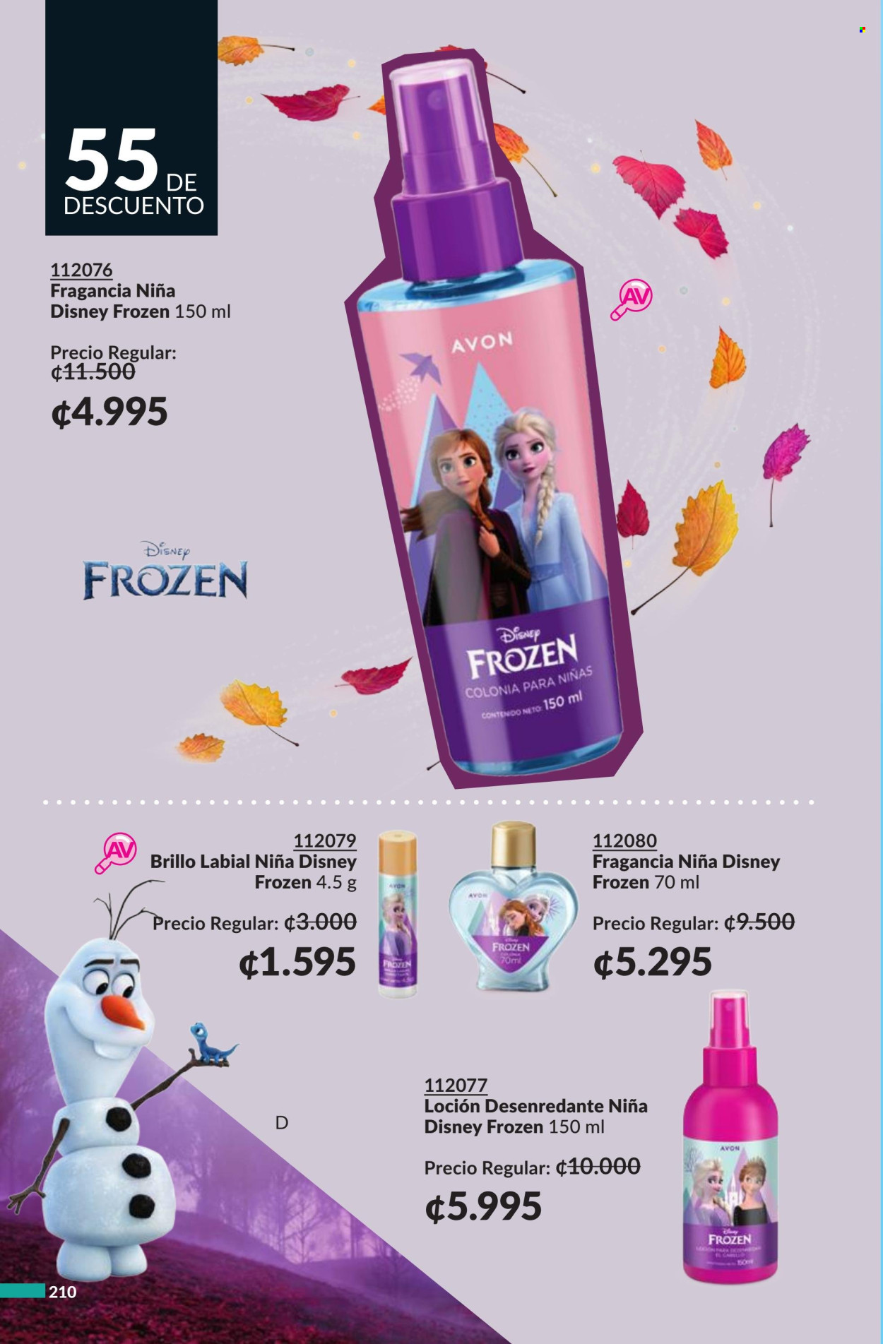Oferta Avon. Página 1