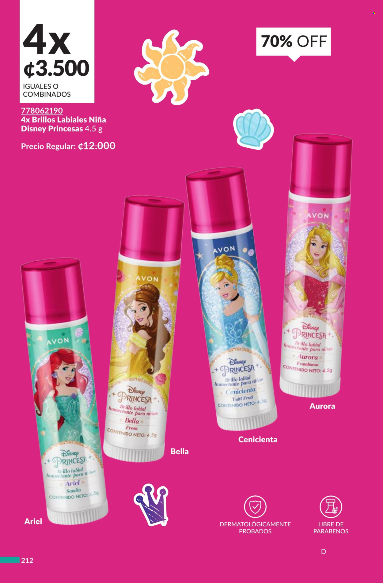 Oferta Avon. Página 1