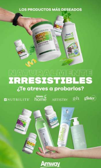 thumbnail - Ofertas Amway - Naturalmente irresistibles